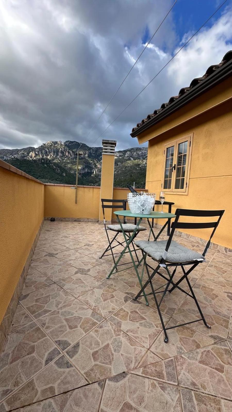 Appartement Ca La Cabrera à Alfara de Carles Extérieur photo